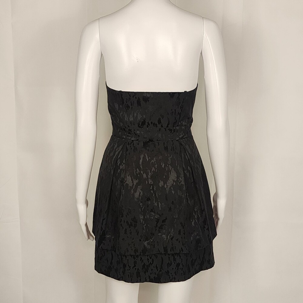 Bcbgeneration Y2k Strapless Side Ruffle Cocktail … - image 3